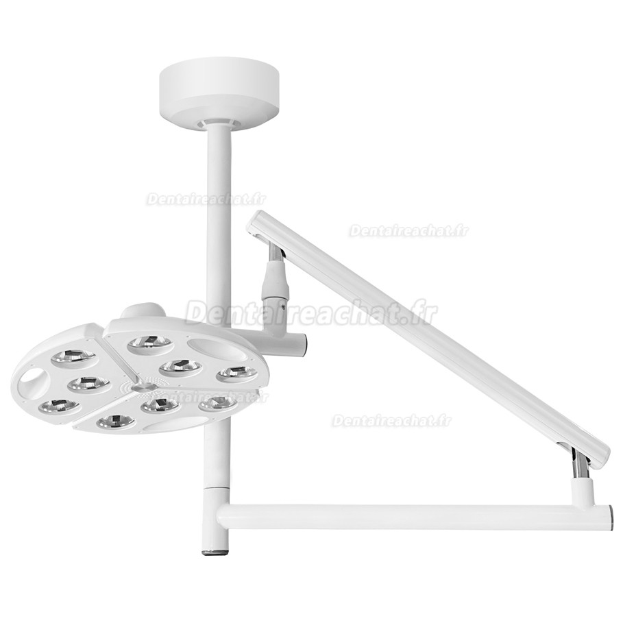 Lampe chirurgicale dentaire LED &agrave; montage plafond KWS KD-2012D-5, 90 W